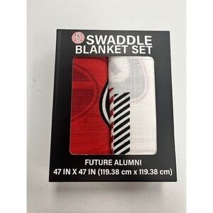 Swaddle Blanket Set Future Alumni Bulldogs